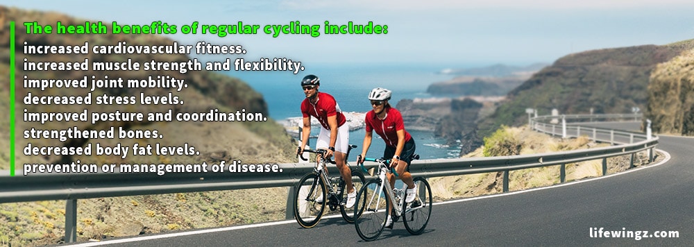 health benefits of regular cycling