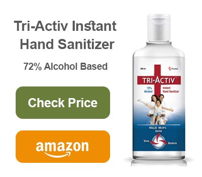 tri active hand sanitizer