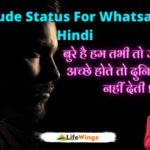 attitude status for whatsapp in hindi